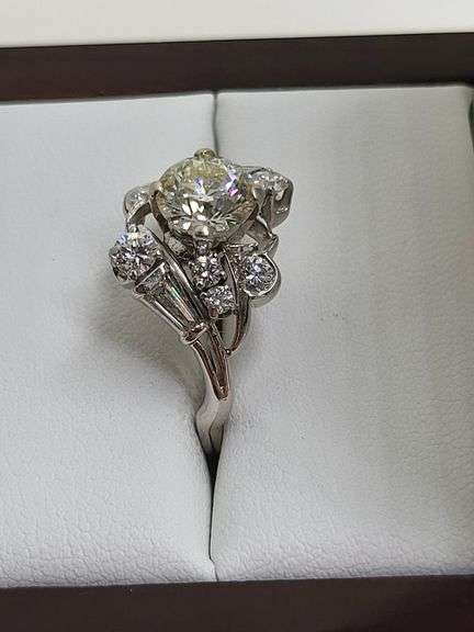 Unique Diamond Accent Ring