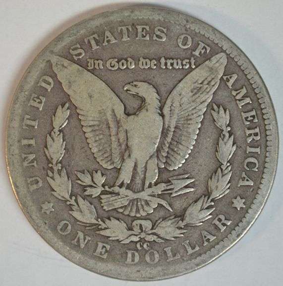 A Rare 1889-CC Morgan Silver Dollar in circ
