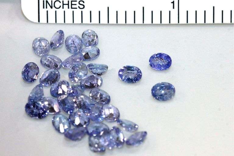 Pretty Tanzanite - Lot of 34