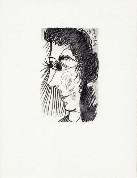 Exclusive Limited Edition Pablo Picasso Lithograph "Le Gout du Bonheur", 1970