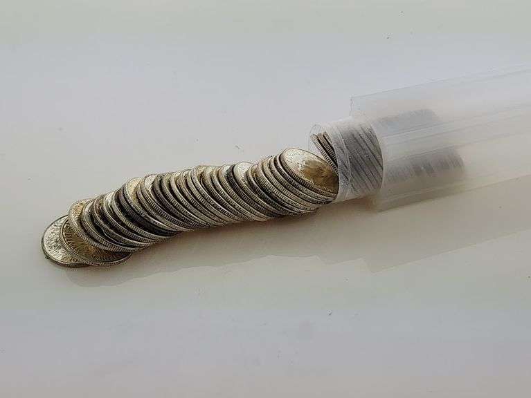 1956 Roll Of UNC Roosevelt Dimes