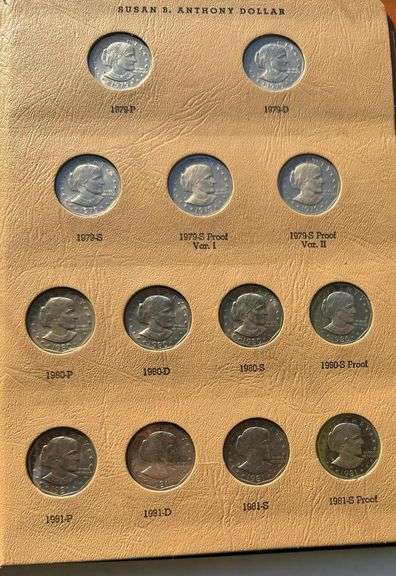 13 Piece Gem Complete Set of SBA Dollars.