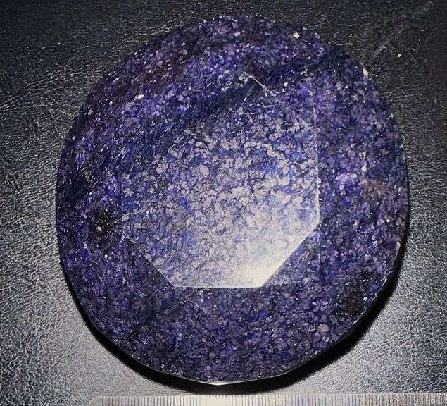 Huge Museum Size Certified 1850 Ct Museum Size Blue Sapphire