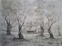 Very rare Remarkabe eoriginal etching hand signed by S.A. Boisecq