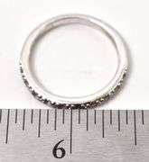 CZ Gemstone Ring in Sterling Silver