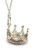 Tiffany & Co Crown charm necklace
