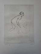 Investment! Very collectable remarkable limited edition Pierre-Auguste Renoir signed in the stone.