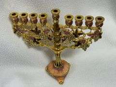 Menorah Candle Holder