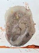 Highly Collectible and Rare Salvador Dali Original Lithograph from the 'Biblia Sacra' Suite