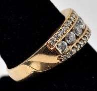 Excellent 14K Yellow Gold Approx. 2.05CTW Diamond Ring
