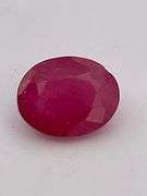G.I.A. CERTIFIED NATURAL RUBY 3.65 CARAT