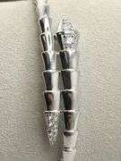 925 Sterling Silver Serpenti Style Snake Bangle