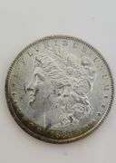 1884-O Morgan Silver Dollar, Rainbow Toning