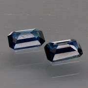 Heated only! 1.12ct navy blue pair of Australian Sapphires!