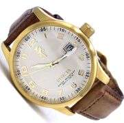 Invicta gold tone watch