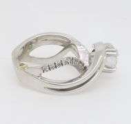 Authentic, Certified Solasfera Diamond set in a Mark Schneider Ring