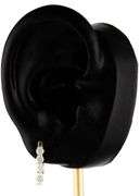 Sonia Bitton 1.00ctw Round Diamond Huggie Hoop Earrings in 14K