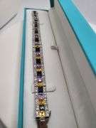 Eyecatching Multicolored diamond Tennis Bracelet