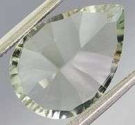 High grade 3.65ct platinum green Amethyst