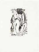 Exclusive Limited Edition Pablo Picasso Lithograph "Le Gout du Bonheur", 1970