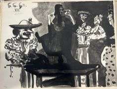 Pablo Picasso Toro "Bullfighter" Lithograph from 1960 Portfolio.