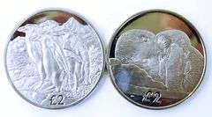 2 South Georgia & South Sandwich Islands Coins