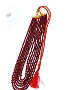 Beautiful Mined From The Earth 6 Strand 369 Cttw Natural Ruby Necklace