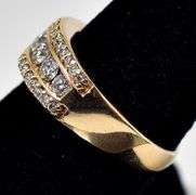 Excellent 14K Yellow Gold Approx. 2.05CTW Diamond Ring