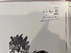 Pablo Picasso Toro "Bullfighter" Lithograph from 1960 Portfolio