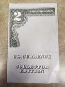 1976 $2 Star Note Uncut Sheet Of Four