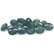 8.66ct gray blue Sapphire set from Madagascar