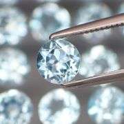 Matched! 20 piece 11.98ct full fire sky blue Topaz set!