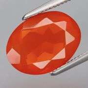Rich blood orange 2.12ct Mexican Fire Opal