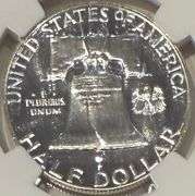 1962 Proof 67 NGC Franklin Half.