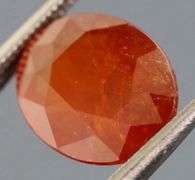 Amazing top red orange 4.37ct Namibian Garnet