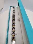 Eyecatching Multicolored diamond Tennis Bracelet