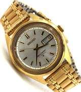 Seiko gold tone watch