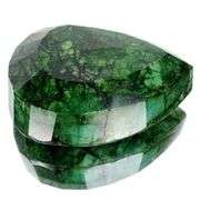 Huge Certified 2440 Ct Museum Size Natural Emerald Pear Cut Solitaire