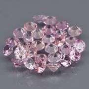 Wow! 2.26cts of baby doll pink UNTREATED Sapphires!