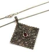 Group lot of 5 Vintage 925 sterling silver necklaces