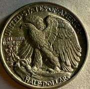 1943 BU Walking Liberty Half