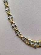 Intricately Designed 18KT Gold Diamond Necklace