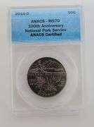 2016-D 100th Anniversary National Park Service, ANACS MS70