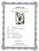 Highly Collectible and Rare Salvador Dali Original Lithograph from the 'Biblia Sacra' Suite