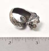 Lion Wrap Ring in Sterling Silver