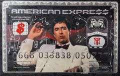 "Montana" Extremely Collectible Jozza 'One of a kind' Mixed Media on Canvas very large