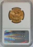 1893 $10 Liberty Gold Piece Coin NGC MS63
