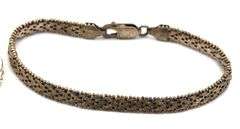 Vintage 925 sterling silver group lot of 5 bracelets