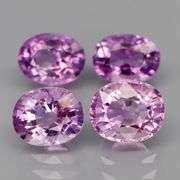 Glittering 11.65ct oval cut Bolivian Amethyst set