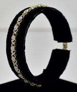 1/4CTTW Lab Diamond Bracelet in Vermeil Sterling Silver